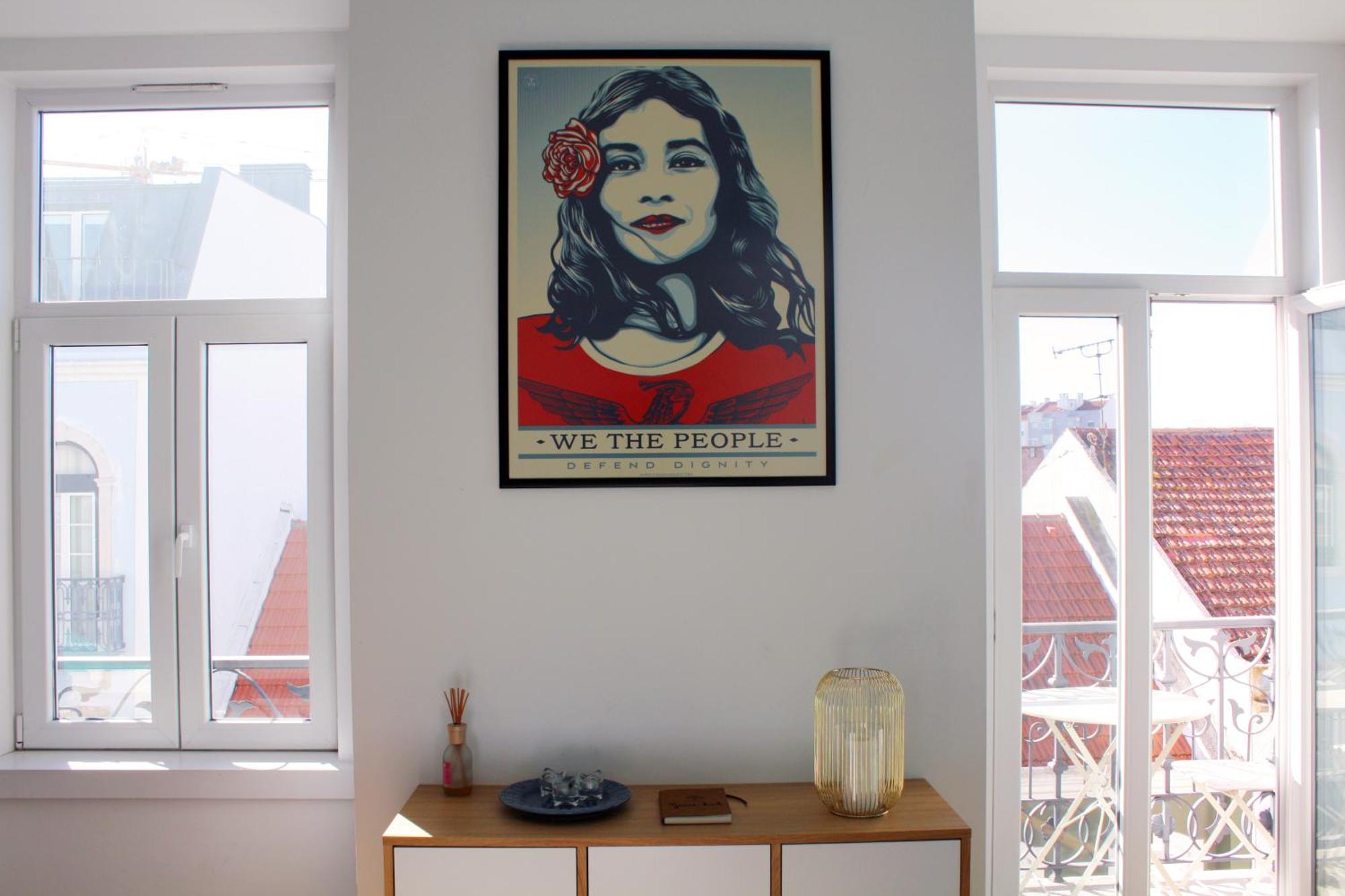 Sunny 3Bdr Apartment In Graca By Lovelystay Lisboa Eksteriør billede
